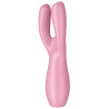 Satisfyer Stimulateur de clitoris Threesome 3 Satisfyer 14cm Rose